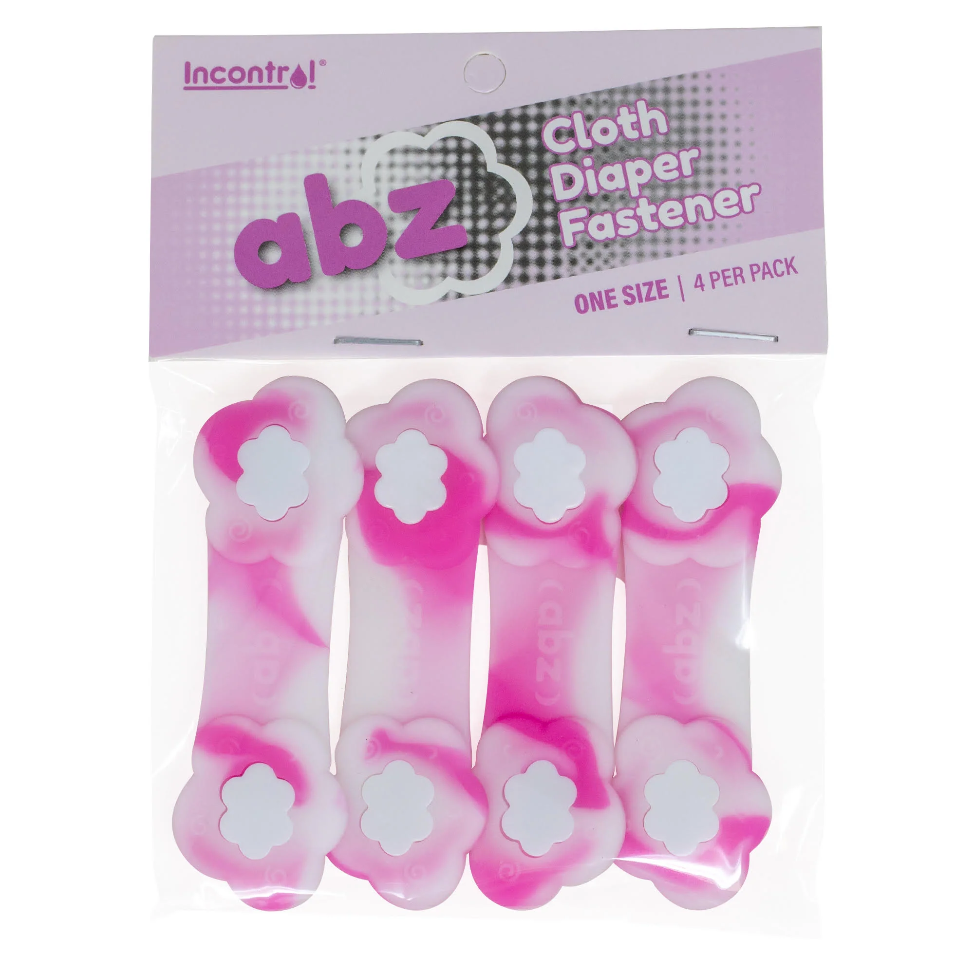ABZ Cloth Diaper Fasteners - 4 Pack - Image 17
