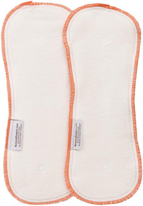 Buttons NIGHTTIME Cloth Diaper Inserts - (2pk) - Image 4