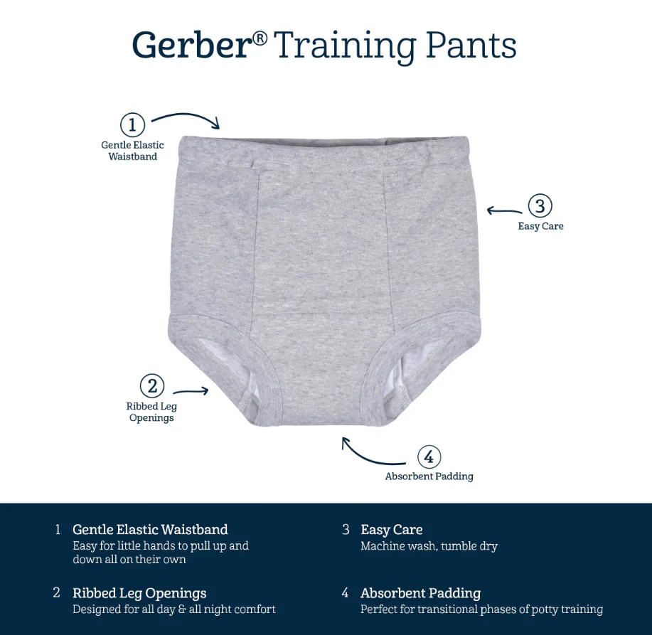Gerber Training Pants (3pk) - Image 3
