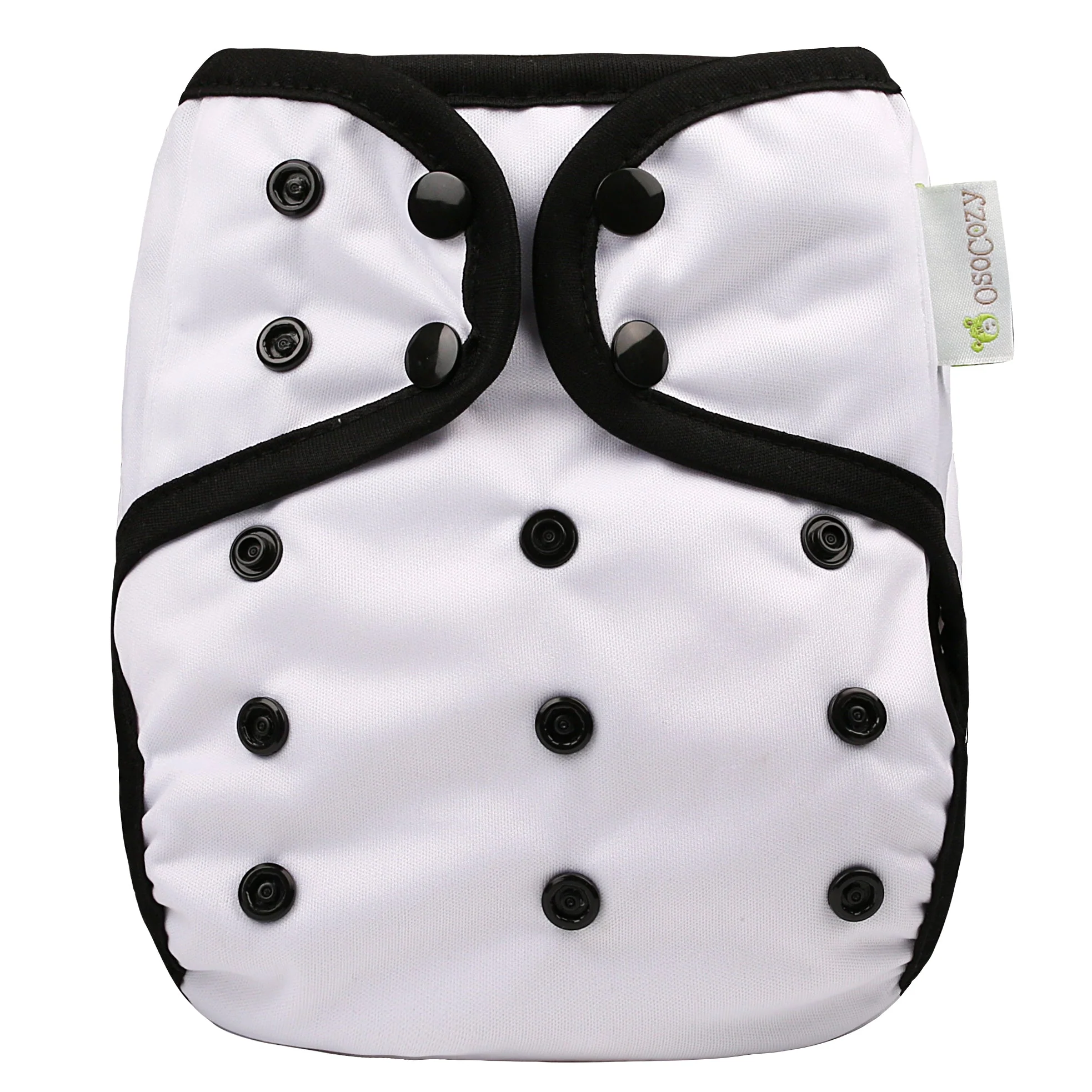 Infant Bleached Prefold Trial Package with OsoCozy One Size Diaper Covers - Image 17
