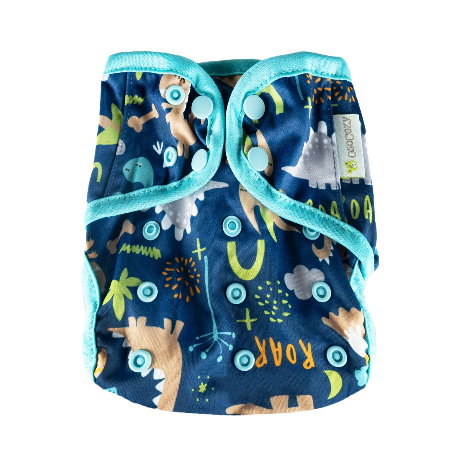 Infant Organic Prefold Trial Package with OsoCozy One Size Diaper Covers - Image 27