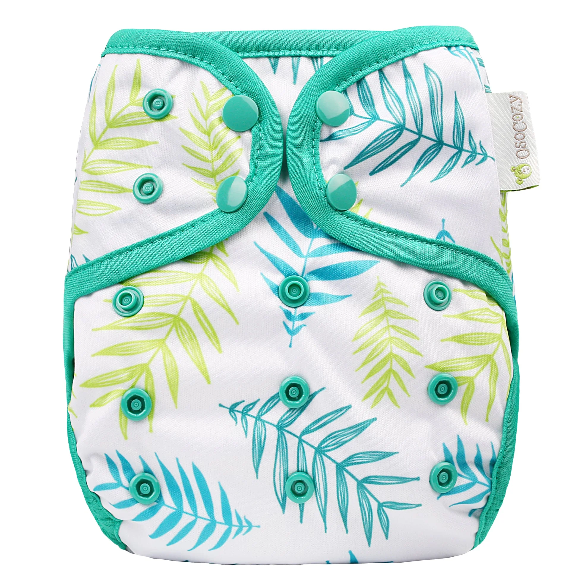 Infant Organic Prefold Trial Package with OsoCozy One Size Diaper Covers - Image 8