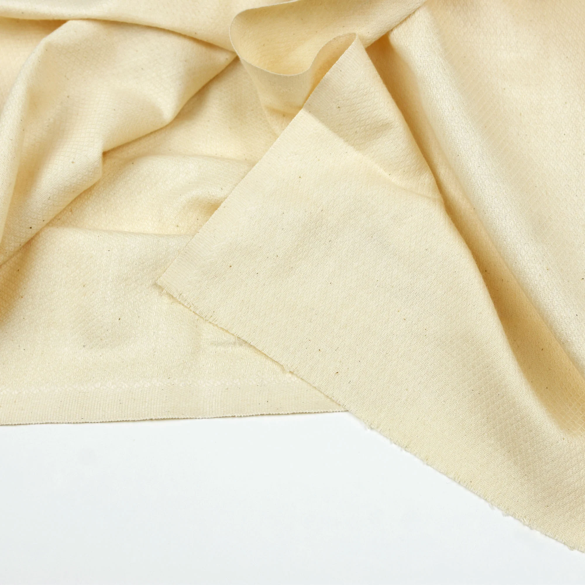 Unbleached Birdseye 100% Cotton Fabric - Image 6