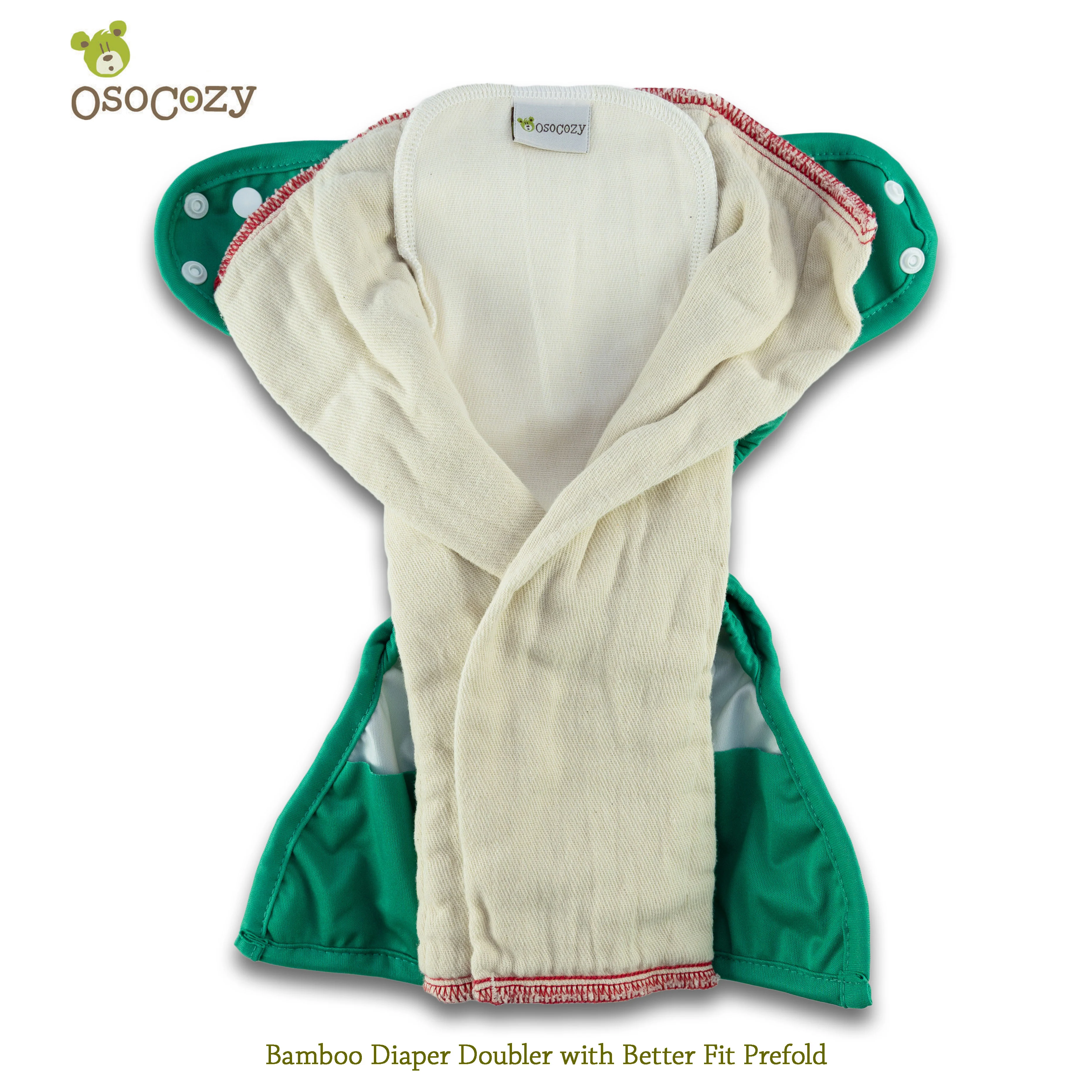 OsoCozy Bamboo/Organic Cotton Diaper Doublers (6 pk) - Image 10