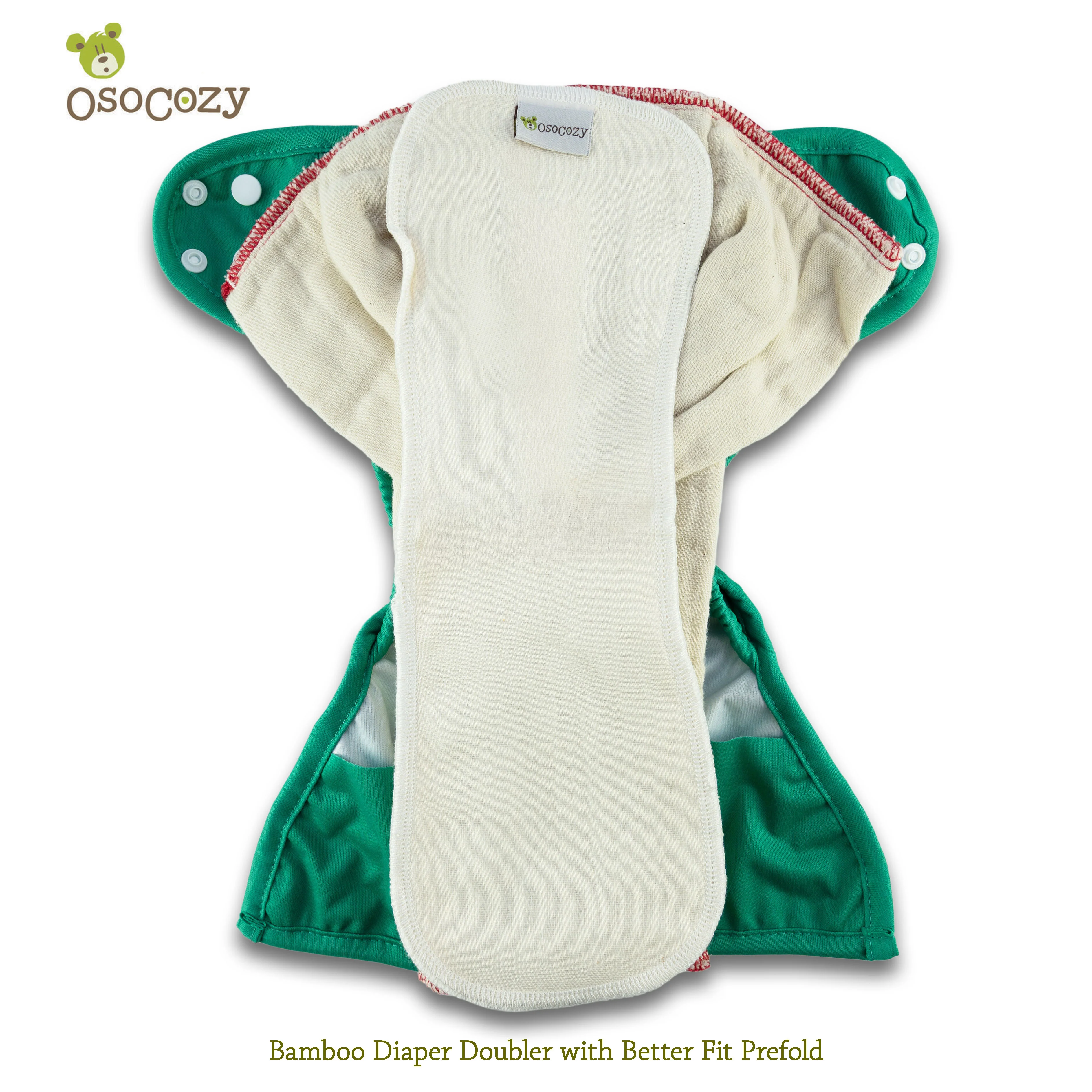 OsoCozy Bamboo/Organic Cotton Diaper Doublers (6 pk) - Image 11