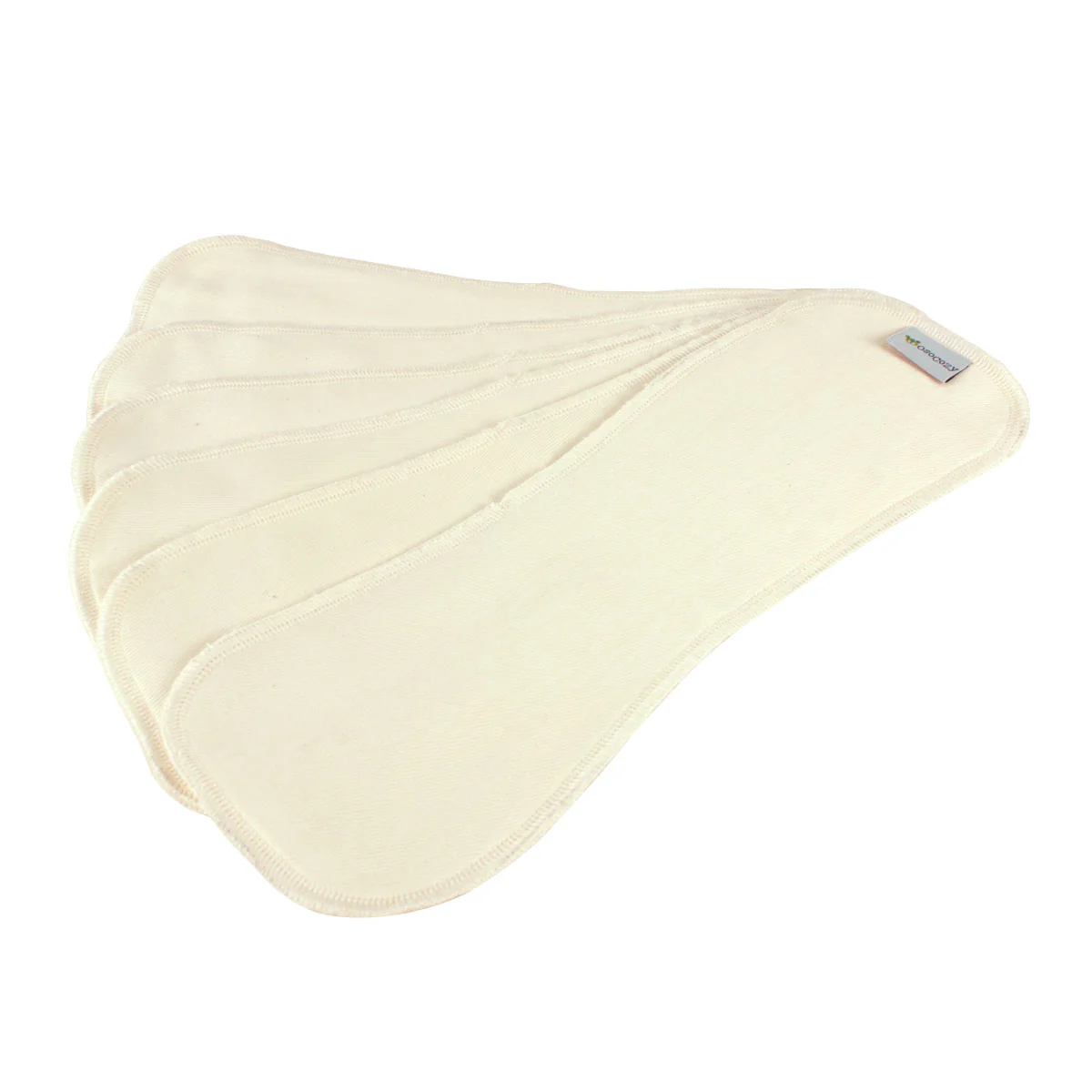 OsoCozy Bamboo/Organic Cotton Diaper Doublers (6 pk) - Image 4
