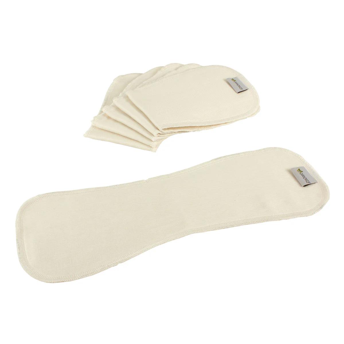 OsoCozy Bamboo/Organic Cotton Diaper Doublers (6 pk) - Image 6