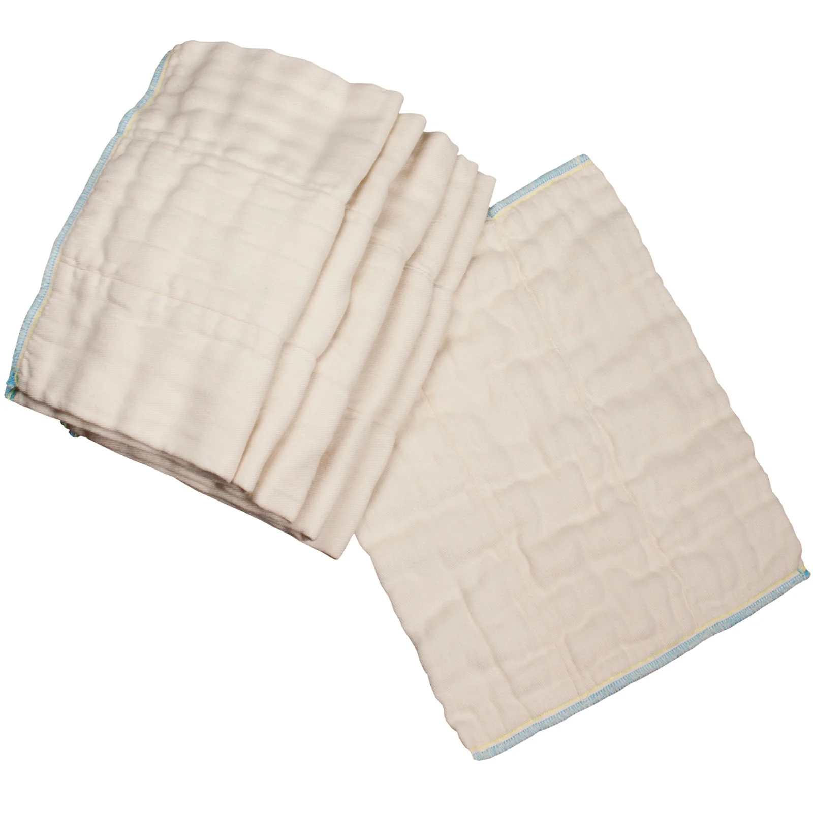 Osocozy Bamboo Organic Cotton Prefolds (6pk) - Image 3