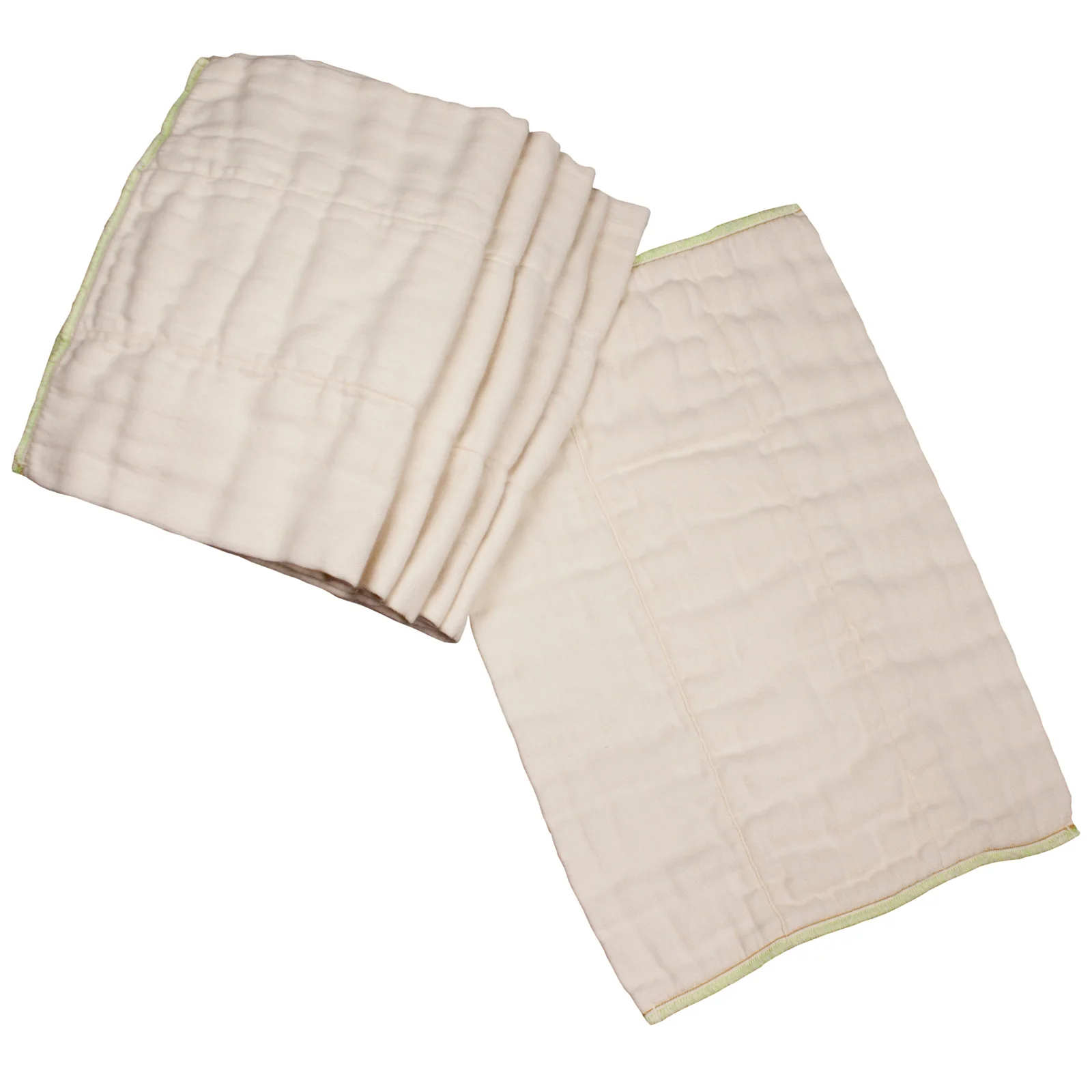 Osocozy Bamboo Organic Cotton Prefolds (6pk) - Image 7