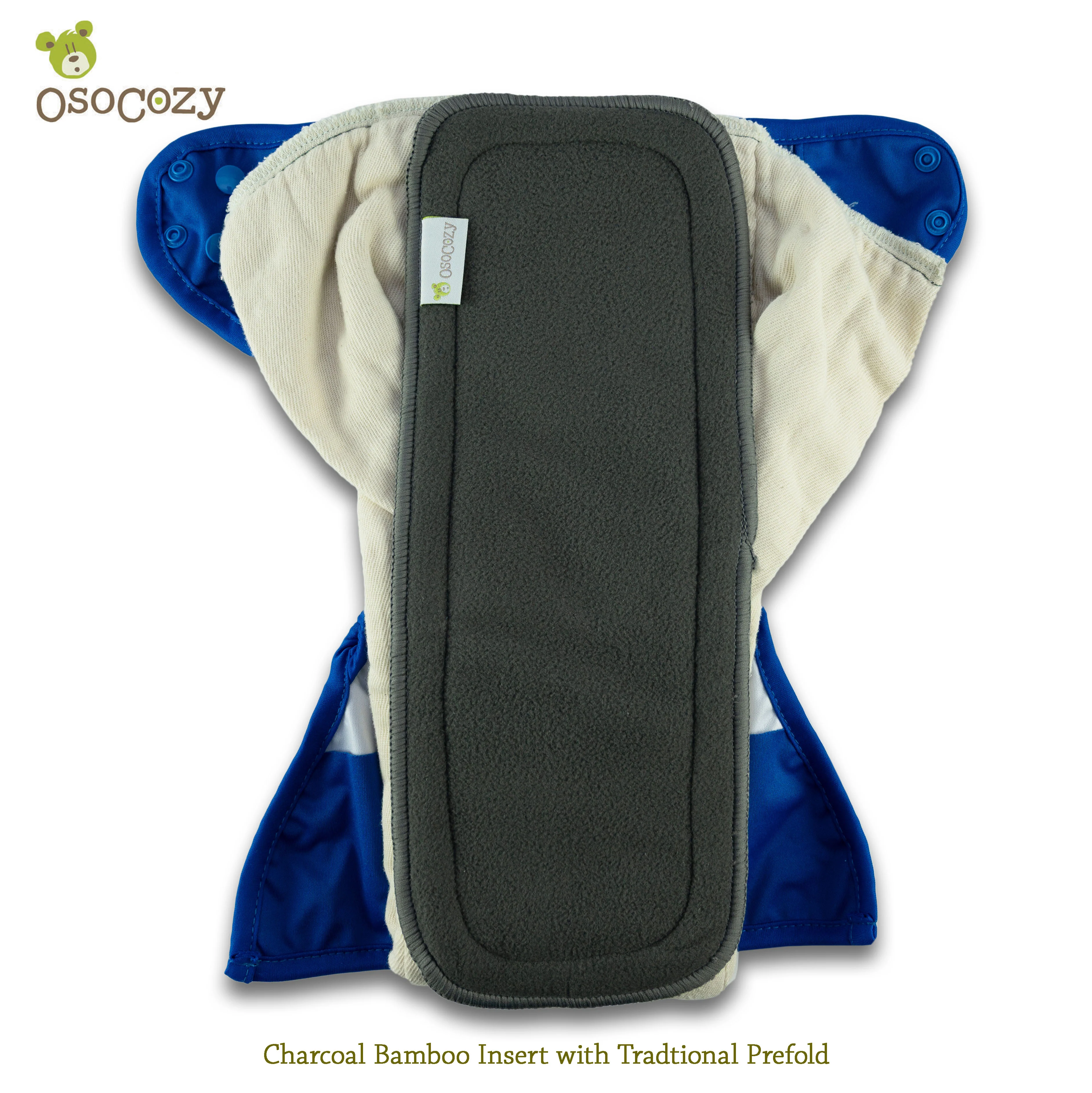 Clearance - OsoCozy Charcoal Bamboo/Microfiber Inserts (12 pk) - Image 13