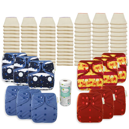OsoCozy Grande Better Fit Diaper Package with OsoCozy One Size Diaper Covers - Image 8