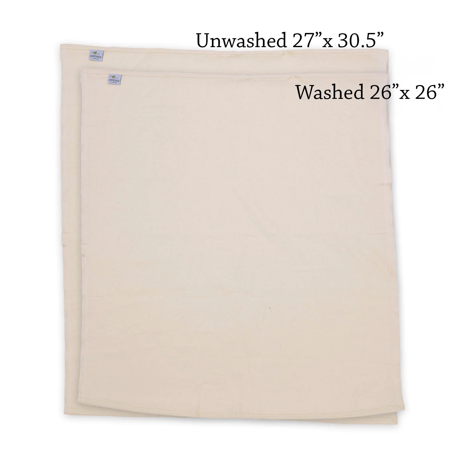 Osocozy Organic Birdsye Flat Diapers (dz) - Image 3