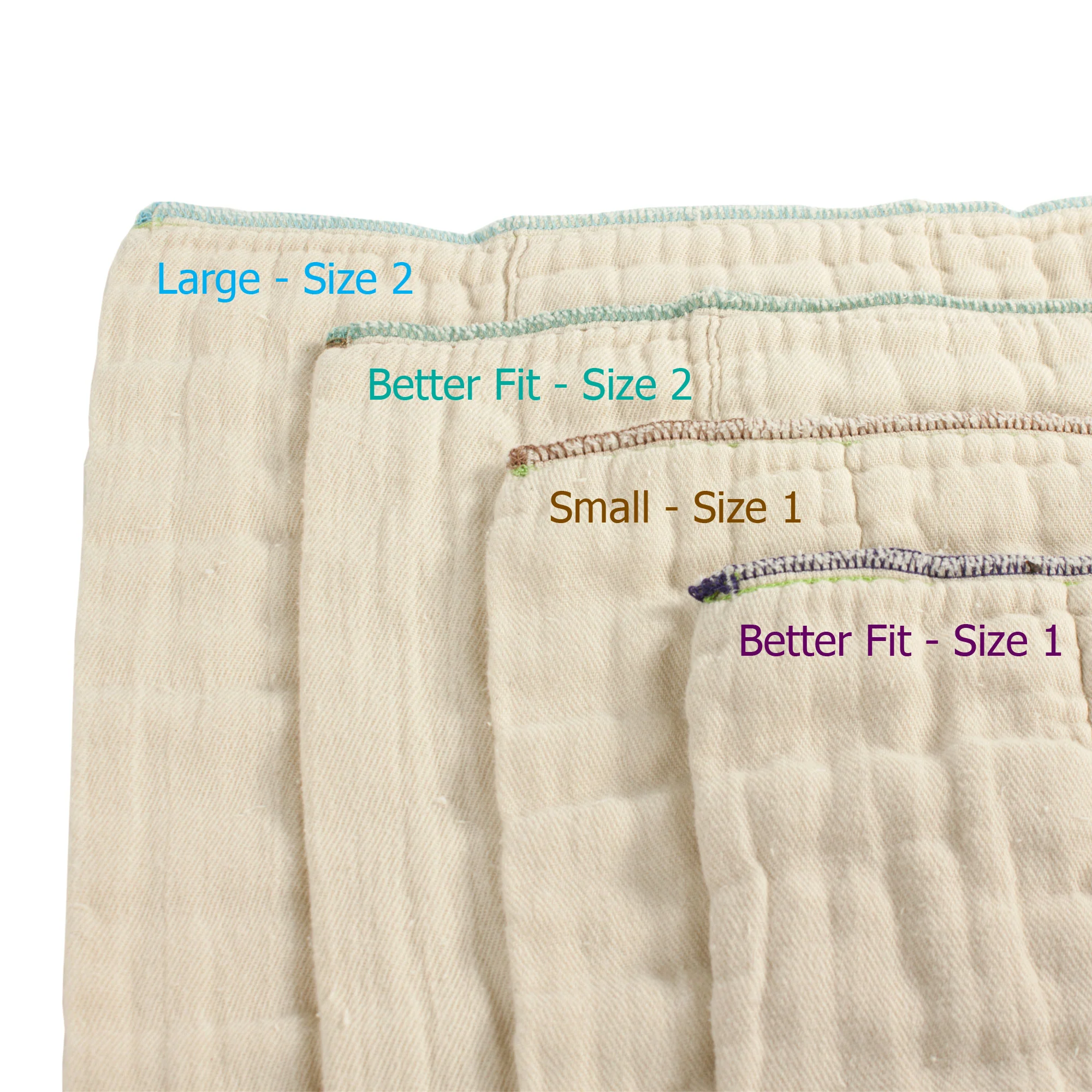 Osocozy Organic Prefolds - 6 packs - Image 12
