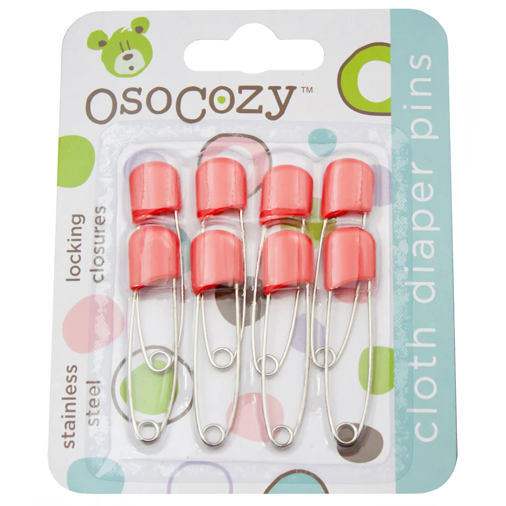 OsoCozy Packaged Diaper Pins - 8 Pack - Image 4