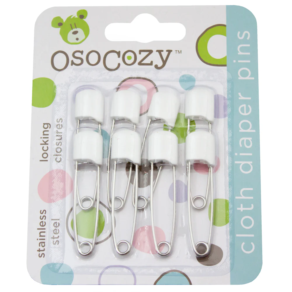 OsoCozy Packaged Diaper Pins - 8 Pack - Image 7