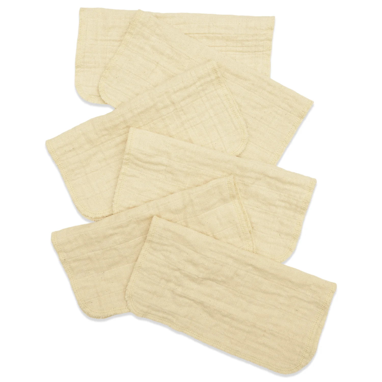 OsoCozy Unbleached Muslin Baby Wipes - 12 pack - Image 5