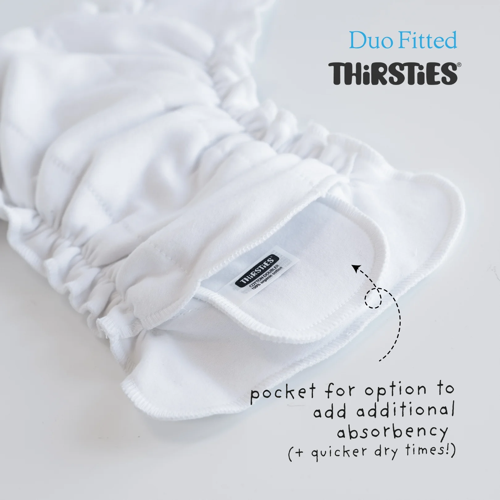 Thirsties Duo Fitted Organic Cloth Diapers - Image 7