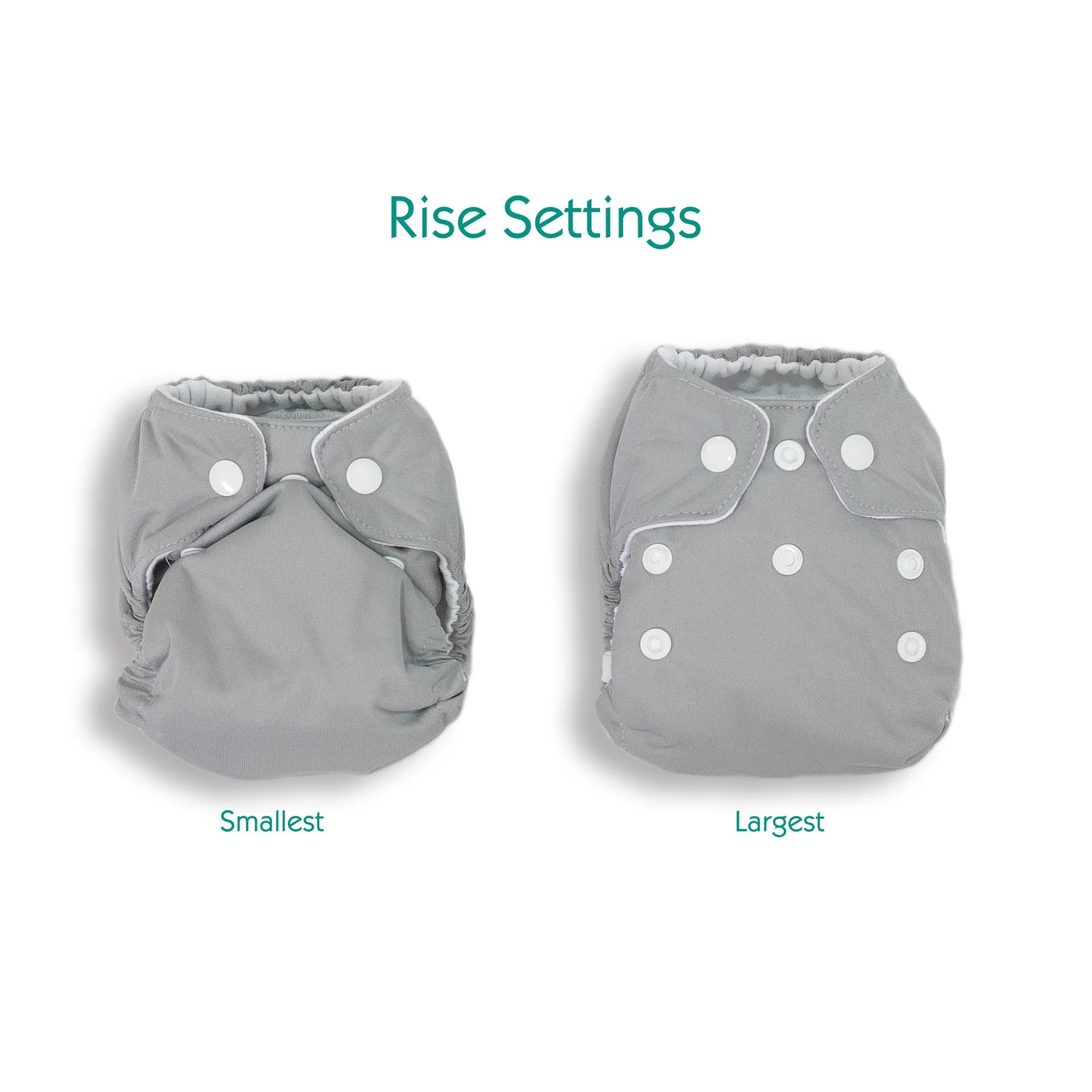 Thirsties Newborn All In One (5-14 lbs) - Image 3
