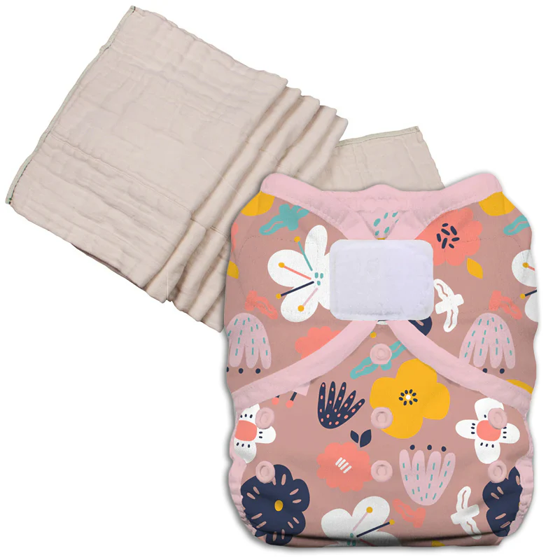 Unbleached Prefold Trial Package with Thirsties Duo Covers - Image 22