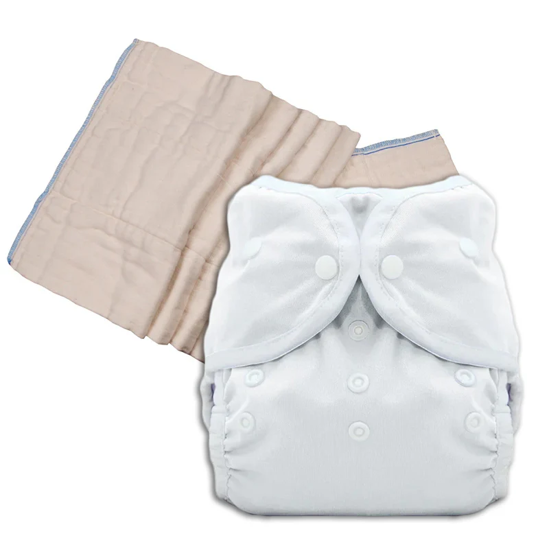 Unbleached Prefold Trial Package with Thirsties Duo Covers - Image 31