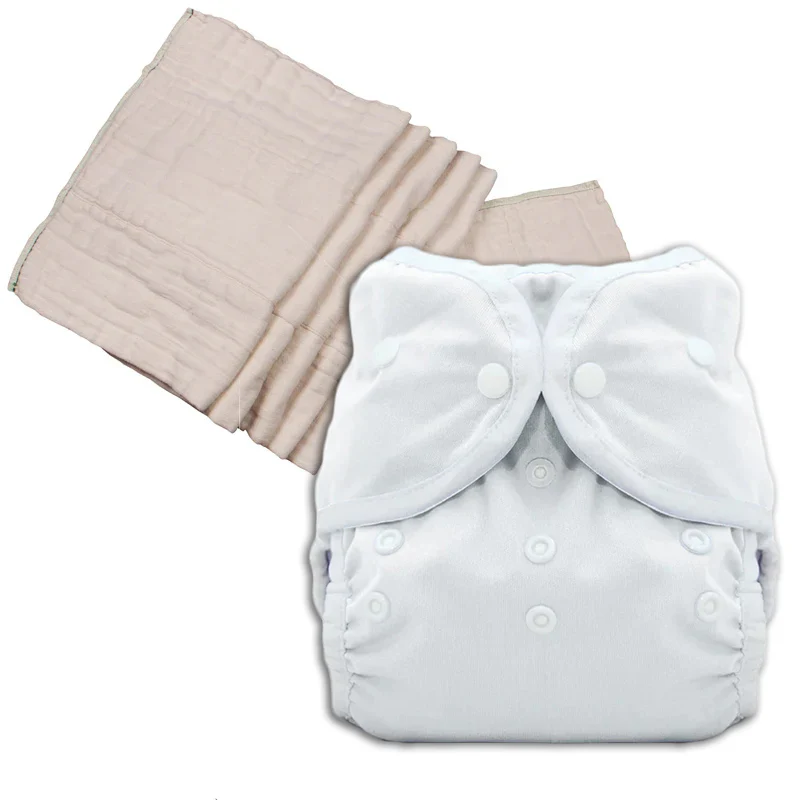 Unbleached Prefold Trial Package with Thirsties Duo Covers - Image 32